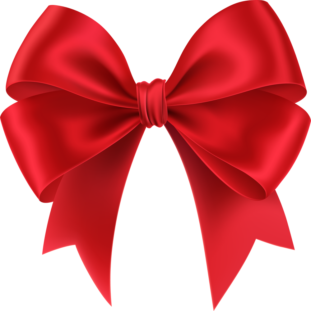 Red Ribbon Bow 